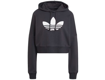 ADIDAS WMNS CROPPED HOODIE